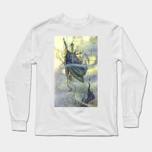 William Heath Robinson - The Wrecks Long Sleeve T-Shirt